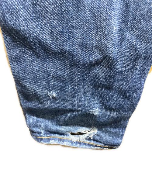 POLO RALPH LAUREN（ポロ・ラルフローレン）POLO RALPH LAUREN (ポロ・ラルフローレン) ワッペンパッチワークデニムパンツ インディゴ サイズ:23の古着・服飾アイテム