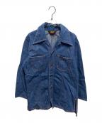 Wranglerラングラー）の古着「70's WRAPID TRANSIT ブッシュ デニムジャケット」｜インディゴ