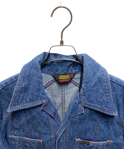 Wrangler（ラングラー）Wrangler (ラングラー) 70's WRAPID TRANSIT ブッシュ デニムジャケット インディゴ サイズ:Ｍの古着・服飾アイテム
