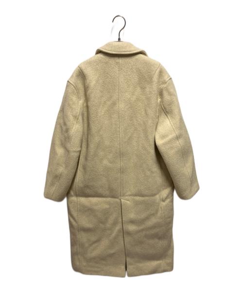 ETRE TOKYO（エトレトウキョウ）ETRE TOKYO (エトレトウキョウ) ダブルブレストウールコート アイボリー サイズ:Sの古着・服飾アイテム