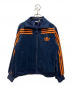 adidasアディダス）の古着「70S VELOUR TRACKTOP」｜ネイビー