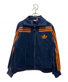 adidas（アディダス）の古着「70S VELOUR TRACKTOP」｜ネイビー