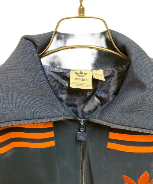 adidas（アディダス）adidas (アディダス) 70S VELOUR TRACKTOP ネイビー サイズ:2XLの古着・服飾アイテム