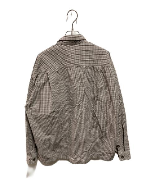 SEDAN ALL-PURPOSE（セダンオールパーパス）SEDAN ALL-PURPOSE (セダンオールパーパス) Brushed Cotton Work Shirt ブラウン サイズ:Ｌの古着・服飾アイテム