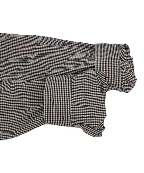 SEDAN ALL-PURPOSE（セダンオールパーパス）SEDAN ALL-PURPOSE (セダンオールパーパス) Brushed Cotton Work Shirt ブラウン サイズ:Ｌの古着・服飾アイテム