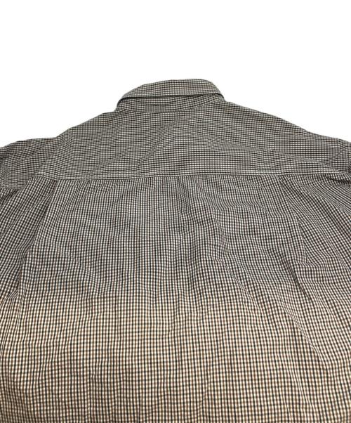 SEDAN ALL-PURPOSE（セダンオールパーパス）SEDAN ALL-PURPOSE (セダンオールパーパス) Brushed Cotton Work Shirt ブラウン サイズ:Ｌの古着・服飾アイテム