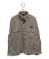 SEDAN ALL-PURPOSE（セダンオールパーパス）の古着「Brushed Cotton Work Shirt」｜ブラウン