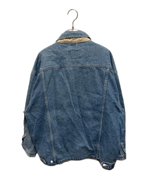 Eddie Bauer（エディーバウアー）Eddie Bauer (エディーバウアー) 90sデニムカバーオール インディゴ サイズ:Ｍの古着・服飾アイテム