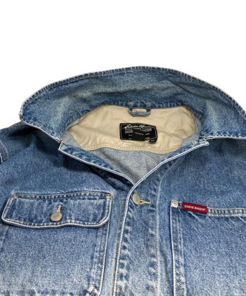 Eddie Bauer（エディーバウアー）Eddie Bauer (エディーバウアー) 90sデニムカバーオール インディゴ サイズ:Ｍの古着・服飾アイテム