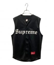 SUPREME（シュプリーム）の古着「Sleeveless Baseball Jersey」｜ブラック