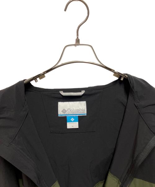 Columbia（コロンビア）Columbia (コロンビア) スリーピービュッテ2ジャケット ブラック×グリーン サイズ:XLの古着・服飾アイテム