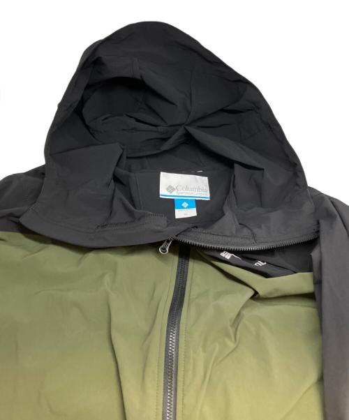 Columbia（コロンビア）Columbia (コロンビア) スリーピービュッテ2ジャケット ブラック×グリーン サイズ:XLの古着・服飾アイテム