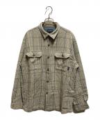 Patagoniaパタゴニア）の古着「00's ヘビーフランネルシャツ」｜グリーン