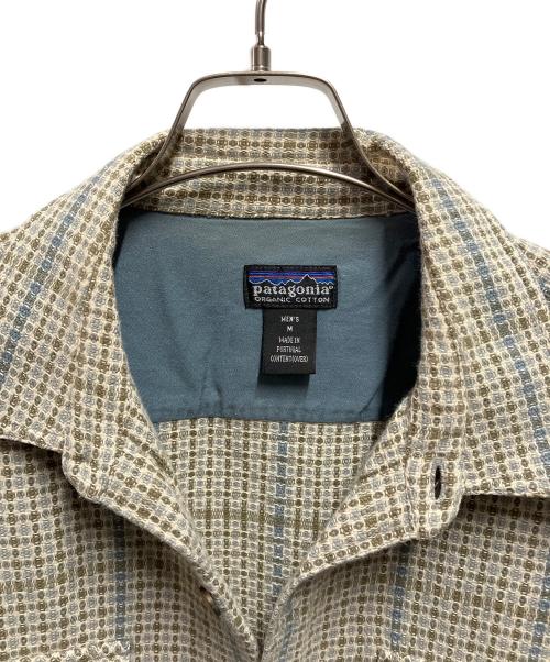 Patagonia（パタゴニア）Patagonia (パタゴニア) 00's ヘビーフランネルシャツ グリーン サイズ:Mの古着・服飾アイテム