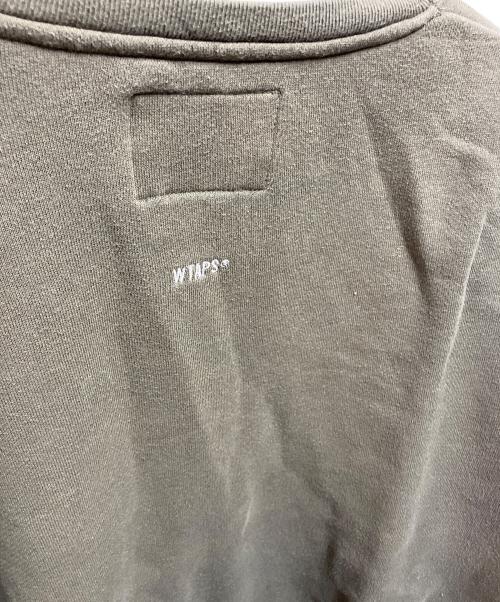 WTAPS（ダブルタップス）WTAPS (ダブルタップス) クルーネックスウェット グリーン サイズ:01の古着・服飾アイテム