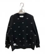 WTAPSダブルタップス）の古着「ACNE SWEATER」｜ブラック