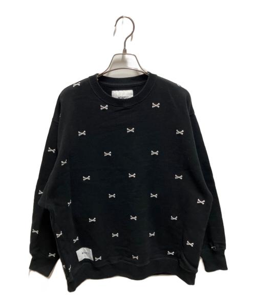 WTAPS（ダブルタップス）WTAPS (ダブルタップス) ACNE SWEATER ブラック サイズ:01の古着・服飾アイテム
