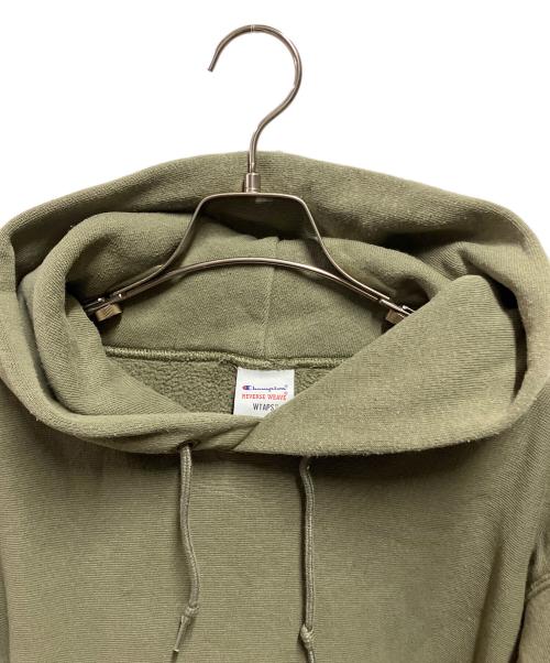 WTAPS（ダブルタップス）WTAPS (ダブルタップス) Champion REVERSE WEAVE (チャンピオン リバース ウィーブ) Academy Hooded グリーン サイズ:Ｓの古着・服飾アイテム