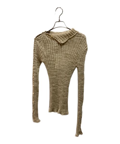 Acne studios（アクネ ストゥディオズ）Acne studios (アクネ ストゥディオズ) KEMEN SLUB LINEN ベージュ サイズ:Ｍの古着・服飾アイテム