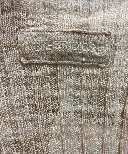 Acne studios（アクネ ストゥディオズ）Acne studios (アクネ ストゥディオズ) KEMEN SLUB LINEN ベージュ サイズ:Ｍの古着・服飾アイテム