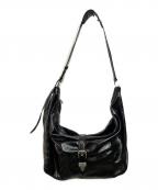 MARGESHERWOODマージシャーウッド）の古着「BELTED HOBO」｜ブラック