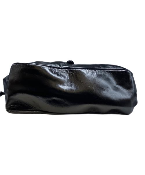 MARGESHERWOOD（マージシャーウッド）MARGESHERWOOD (マージシャーウッド) BELTED HOBO ブラックの古着・服飾アイテム