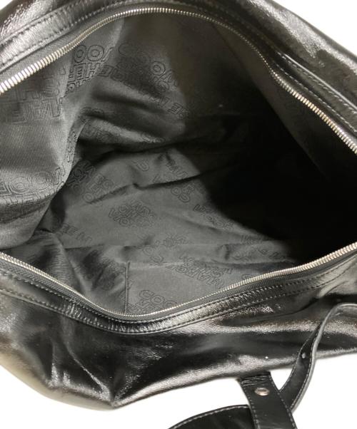 MARGESHERWOOD（マージシャーウッド）MARGESHERWOOD (マージシャーウッド) BELTED HOBO ブラックの古着・服飾アイテム