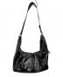 MARGESHERWOOD (マージシャーウッド) BELTED HOBO ブラック：15000円