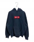 SUPREMEシュプリーム）の古着「24FW box logo hooded sweatshirt」｜ネイビー