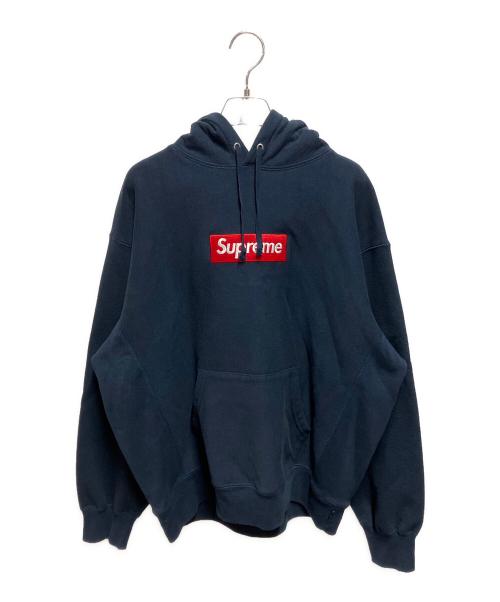 SUPREME（シュプリーム）SUPREME (シュプリーム) 24FW box logo hooded sweatshirt ネイビー サイズ:Mの古着・服飾アイテム