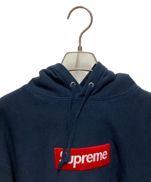 SUPREME（シュプリーム）SUPREME (シュプリーム) 24FW box logo hooded sweatshirt ネイビー サイズ:Mの古着・服飾アイテム