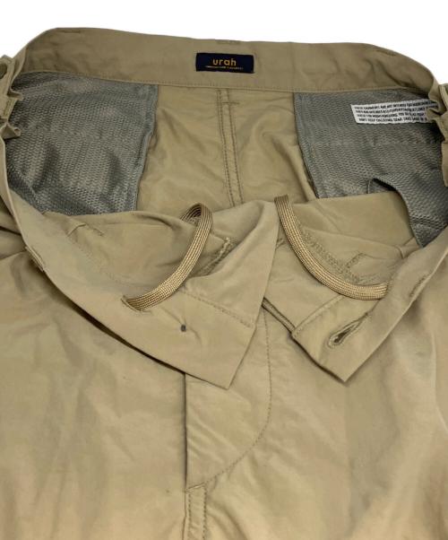 urah（ユラ）urah (ユラ) NO.001 THE TROUSERS ベージュ サイズ:3の古着・服飾アイテム