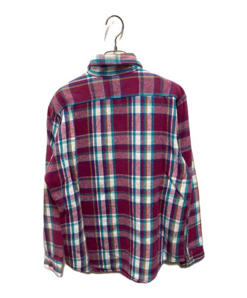 FIVE BROTHER（ファイブブラザー）FIVE BROTHER (ファイブブラザー) 70-80's ネルシャツ パープル サイズ:Ｍの古着・服飾アイテム