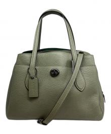 COACH（コーチ）の古着「2WAYバッグ」｜グリーン