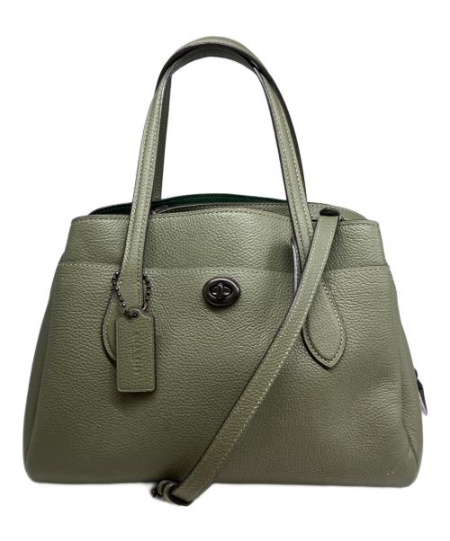 COACH（コーチ）COACH (コーチ) 2WAYバッグ グリーンの古着・服飾アイテム