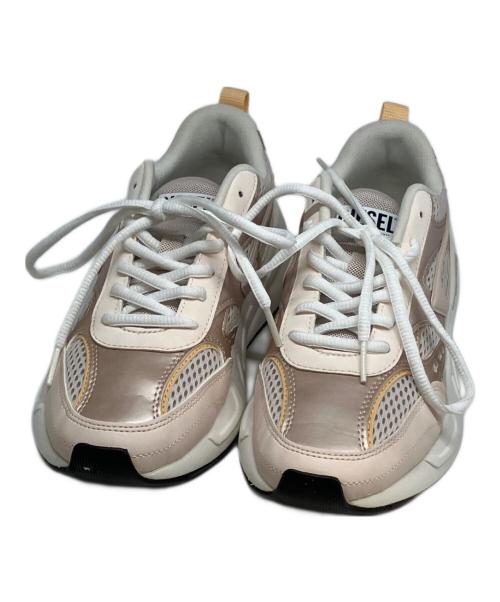 DIESEL（ディーゼル）DIESEL (ディーゼル) スニーカー ピンク サイズ:24.5ｃｍの古着・服飾アイテム