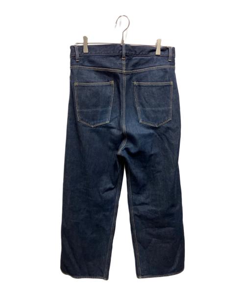 SUBLATIONS（サブレーションズ）SUBLATIONS (サブレーションズ) 2TUCK WIDE DENIM PANTS インディゴ サイズ:2の古着・服飾アイテム