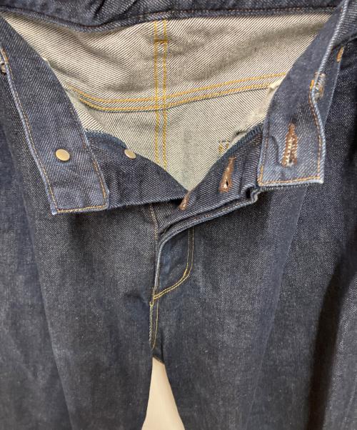 SUBLATIONS（サブレーションズ）SUBLATIONS (サブレーションズ) 2TUCK WIDE DENIM PANTS インディゴ サイズ:2の古着・服飾アイテム
