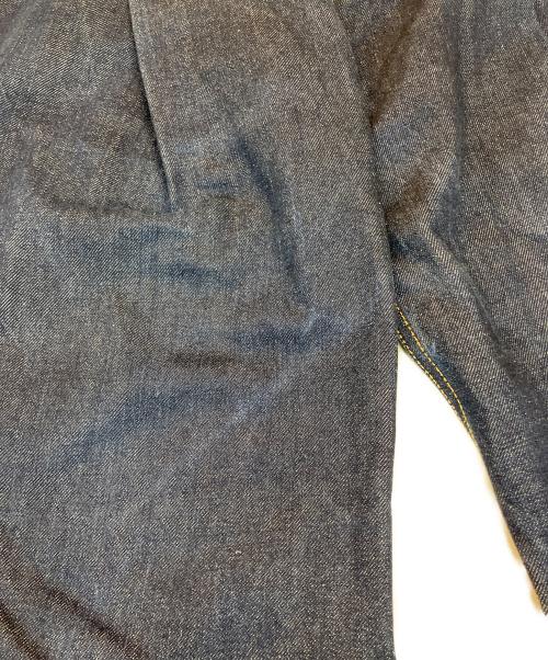 SUBLATIONS（サブレーションズ）SUBLATIONS (サブレーションズ) 2TUCK WIDE DENIM PANTS インディゴ サイズ:2の古着・服飾アイテム