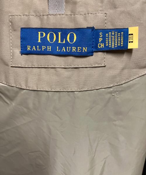 POLO RALPH LAUREN（ポロ・ラルフローレン）POLO RALPH LAUREN (ポロ・ラルフローレン) ナイロンフーデッドジャケット ブラウン サイズ:Sの古着・服飾アイテム