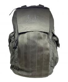 C.P COMPANY（シーピーカンパニー）の古着「26SS Plain Paper Touch Mixed Back Pack」｜グリーン