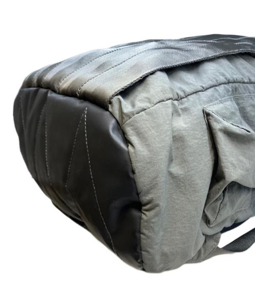 C.P COMPANY（シーピーカンパニー）C.P COMPANY (シーピーカンパニー) 26SS Plain Paper Touch Mixed Back Pack グリーンの古着・服飾アイテム