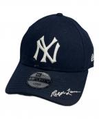 New Era×POLO RALPH LAURENニューエラ×ポロ・ラルフローレン）の古着「キャップ」｜ネイビー