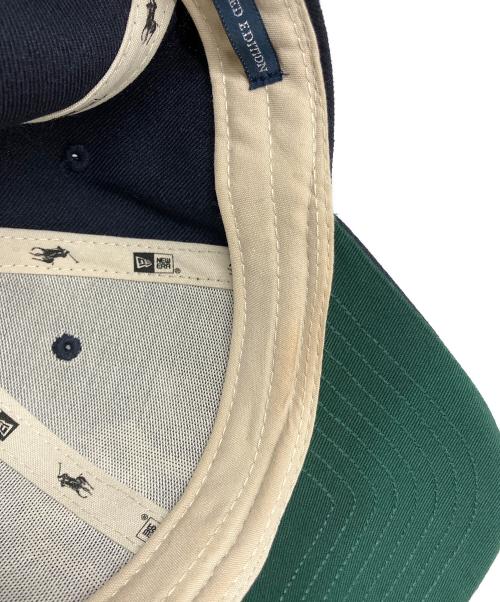 New Era（ニューエラ）New Era (ニューエラ) POLO RALPH LAUREN (ポロ・ラルフローレン) キャップ ネイビーの古着・服飾アイテム