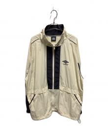 UMBRO×Adam et Rope（アンブロ×アダム エ ロペ）の古着「別注トラックジャケット」｜アイボリー