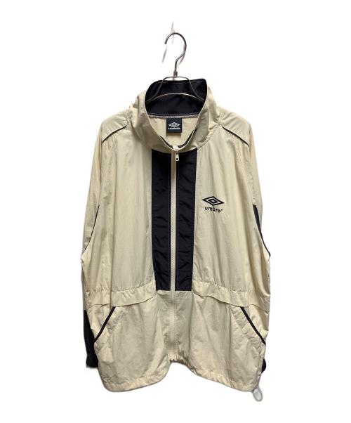 UMBRO（アンブロ）UMBRO (アンブロ) Adam et Rope (アダム エ ロペ) 別注トラックジャケット アイボリー サイズ:XLの古着・服飾アイテム