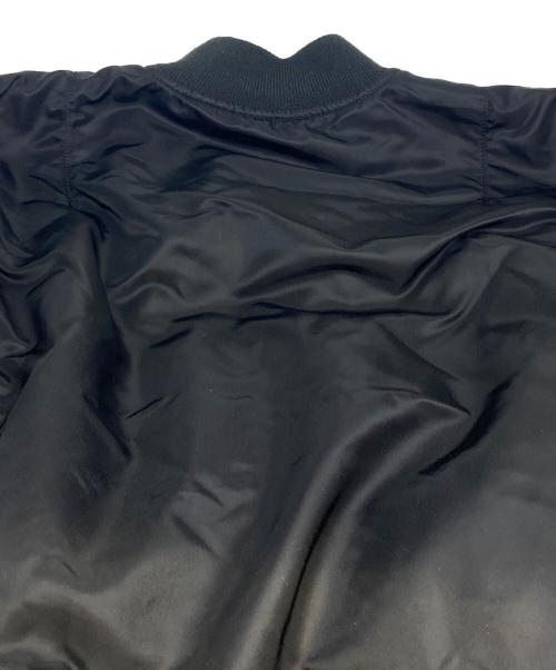 ALPHA（アルファ）ALPHA (アルファ) MA-1ジャケット ブラック サイズ:Ｓの古着・服飾アイテム