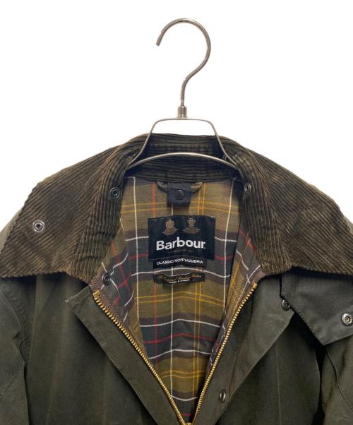 Barbour（バブアー）Barbour (バブアー) NORTHUMBRIA ワックスコットンコート グリーン サイズ:サイズ詳細参照の古着・服飾アイテム