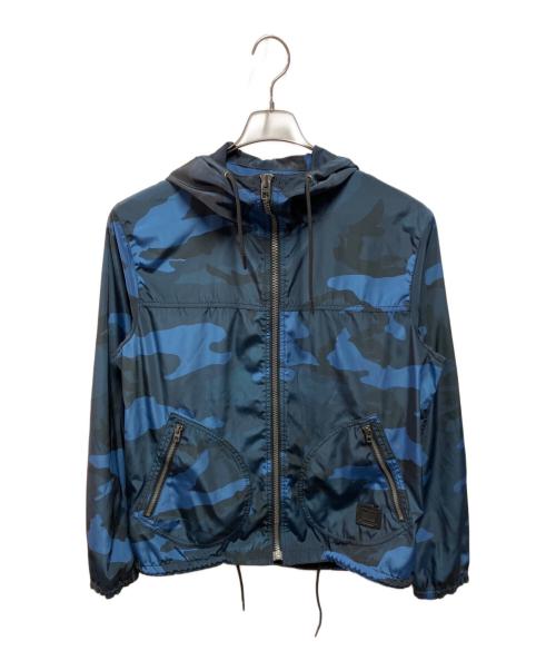 COACH（コーチ）COACH (コーチ) ナイロンジャケット ブルー サイズ:Mの古着・服飾アイテム