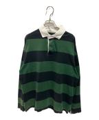 POLO RALPH LAURENポロ・ラルフローレン）の古着「ラガーシャツ」｜グリーン